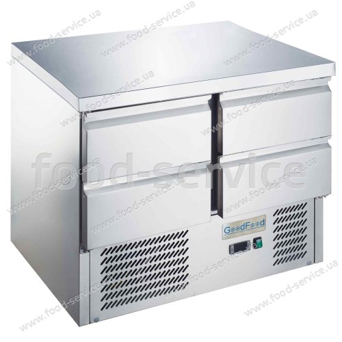 Стол холодильный GoodFood GF-S901-4D-H6C
